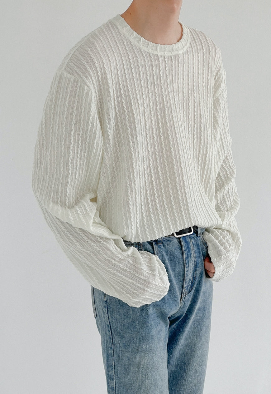 Men's Thin high-end blouse