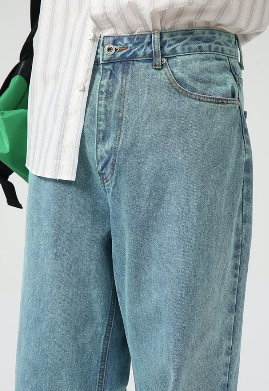 UZIP DESIGN Men's vintage purple jeans