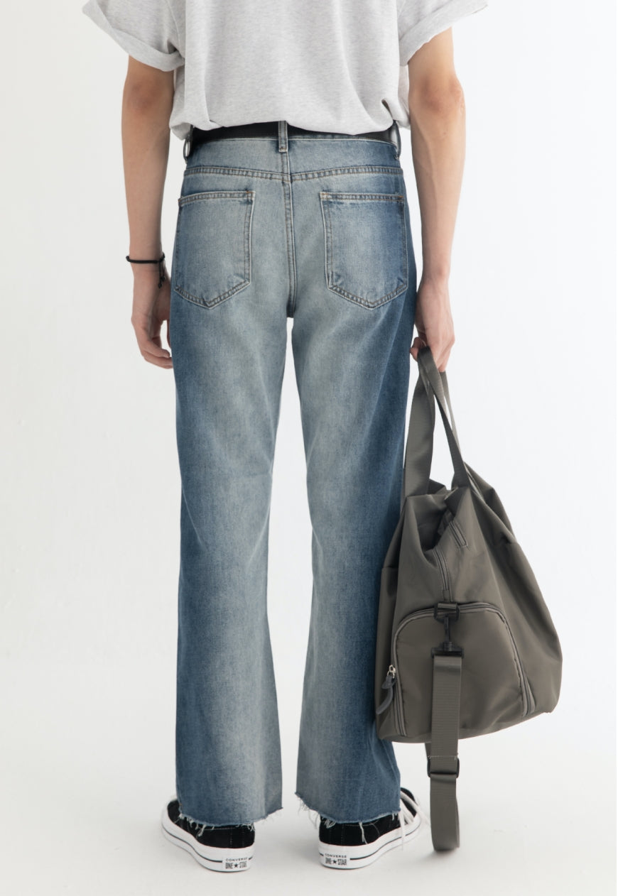 Men's Summer gradient jeans