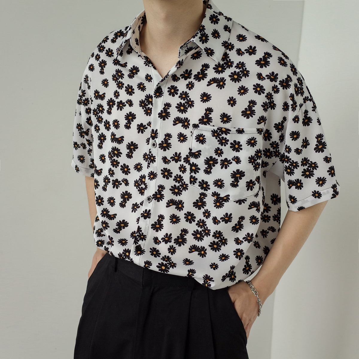 Men's Daisy short sleeve shirt