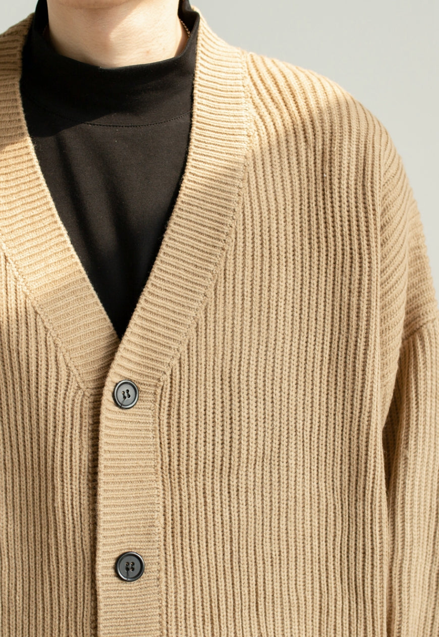 Men's Spring cardigan sweater