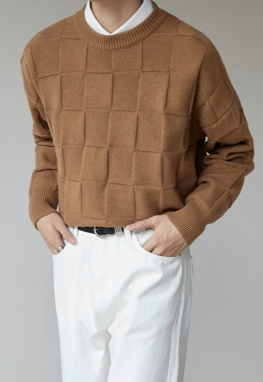 Men's Bump design sweater