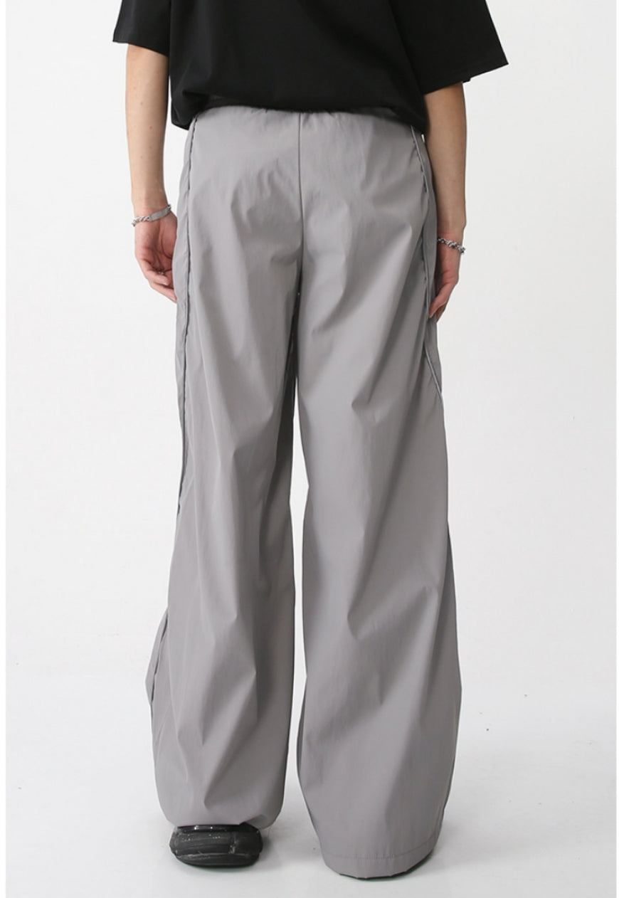 Men's draped track pants