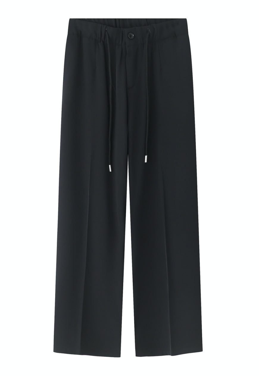 Men's elastic waist loose trousers