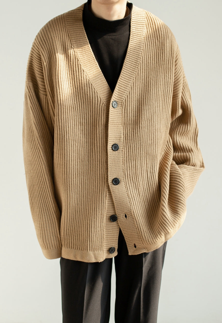 Men's Spring cardigan sweater