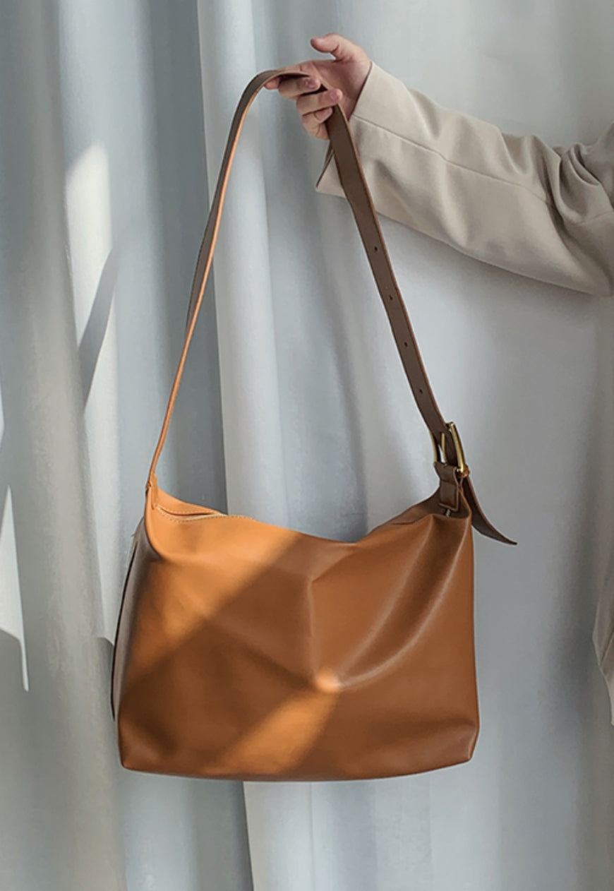 UZIP DESIGN Men's soft leather crossbody bag