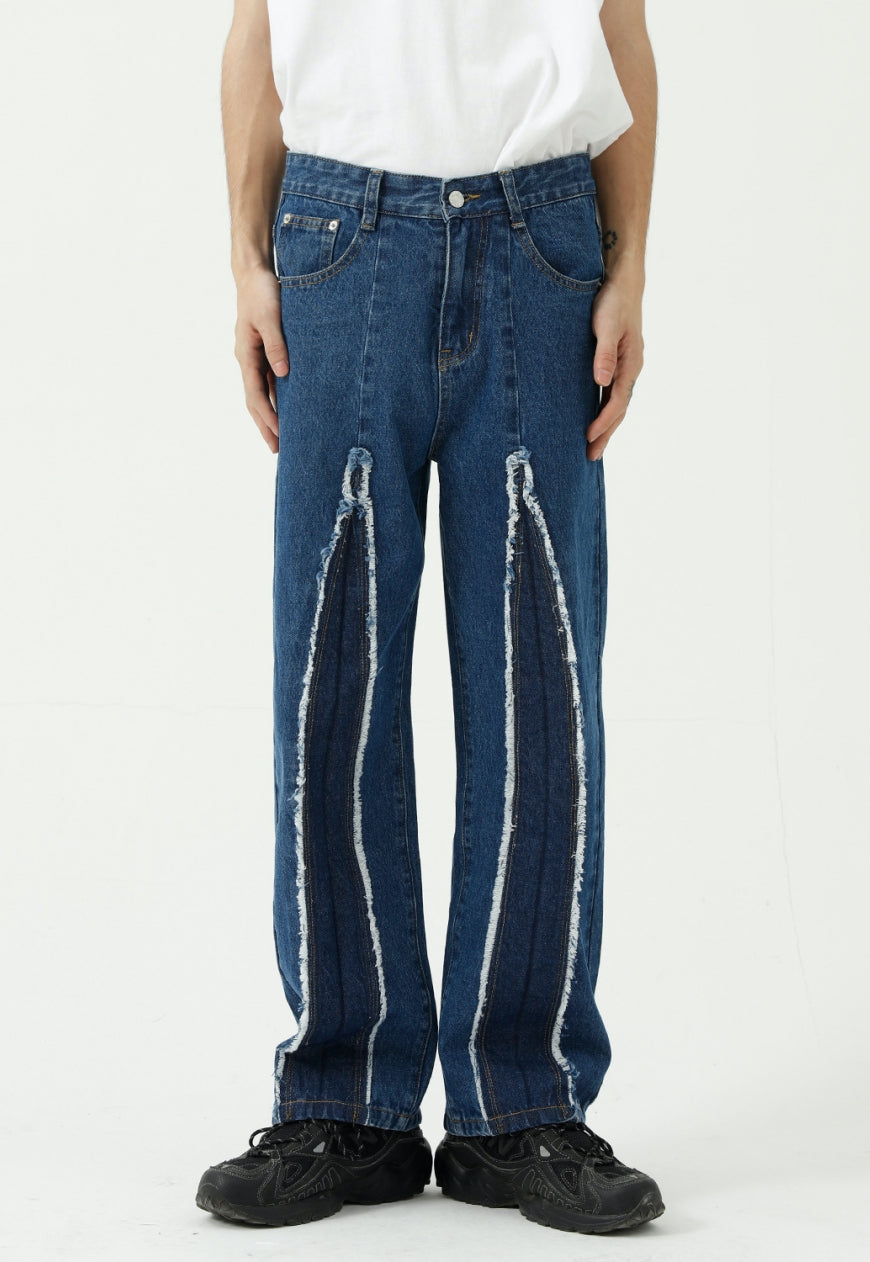 MEN'S Personalized stitching design jeans