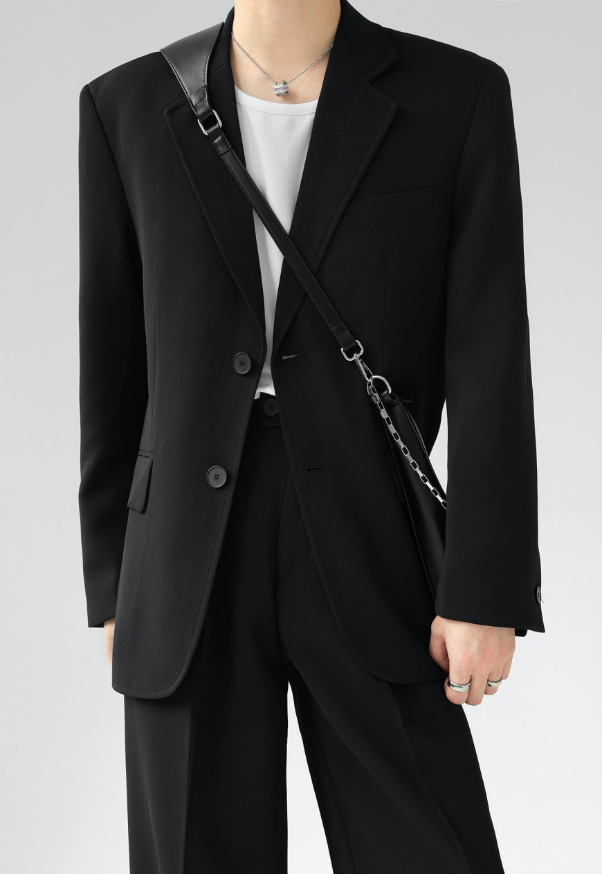 Men's Premium Solid Color Suit Set