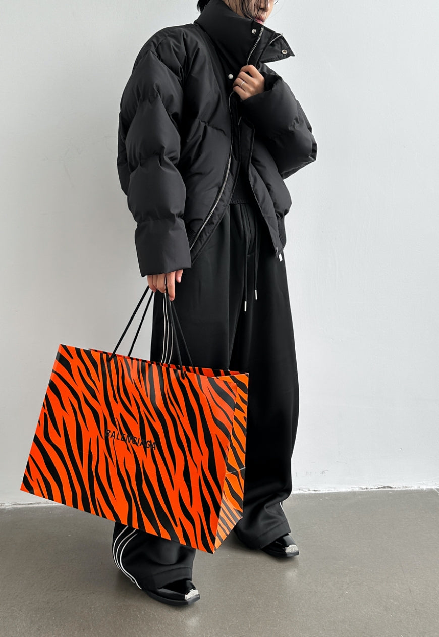 Men's silhouette padded coat