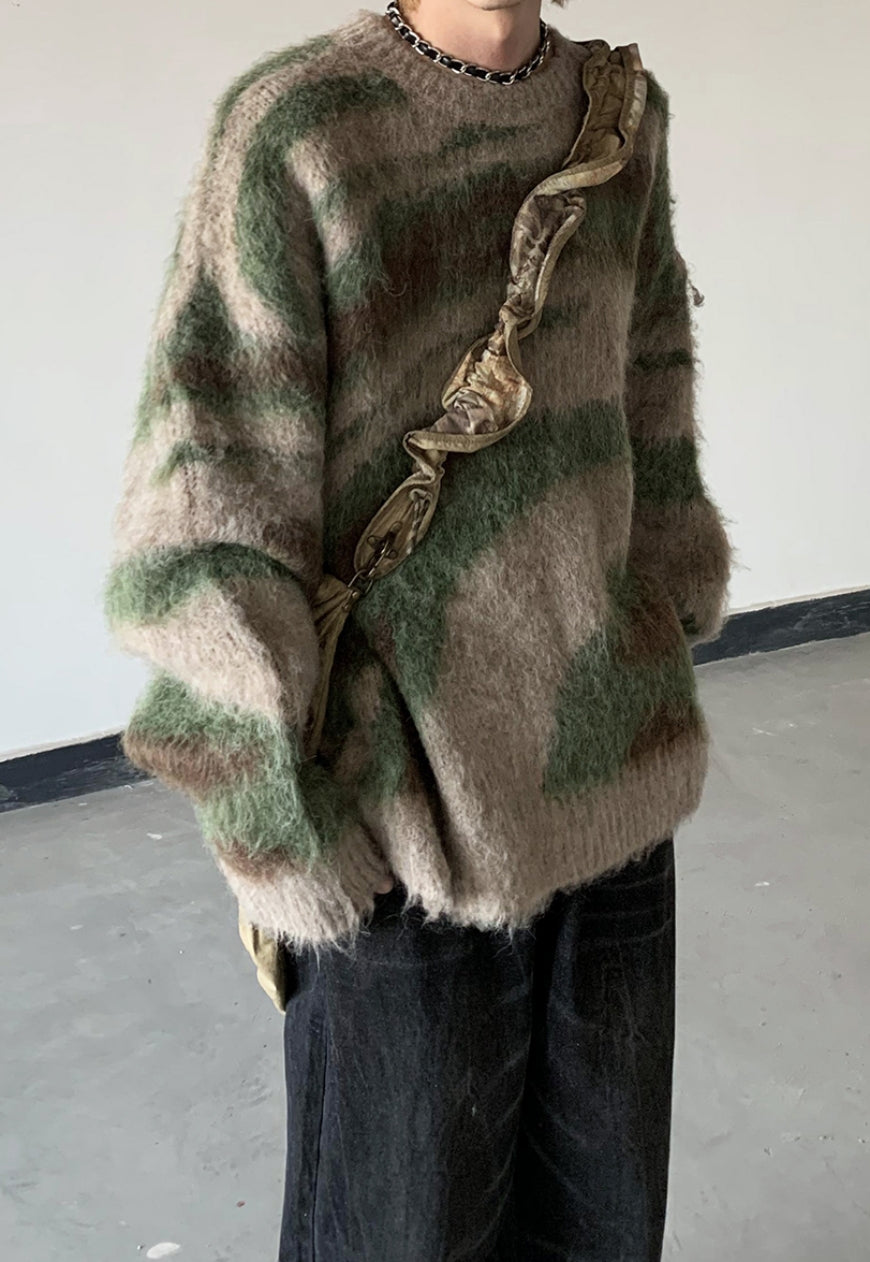 Men's vintage striped sweater