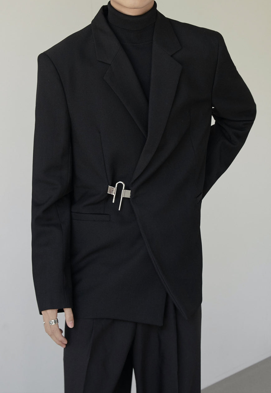 Men's Metal button design blazer