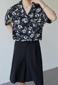 UZIP DESIGN Men's fashion floral shirts