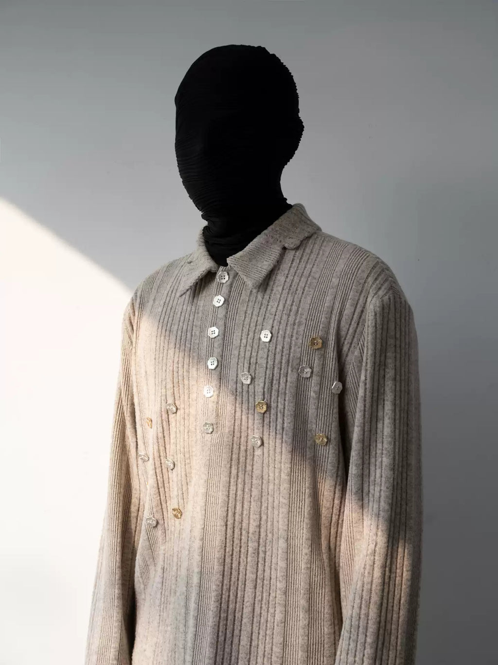 Men's Irregular knit top