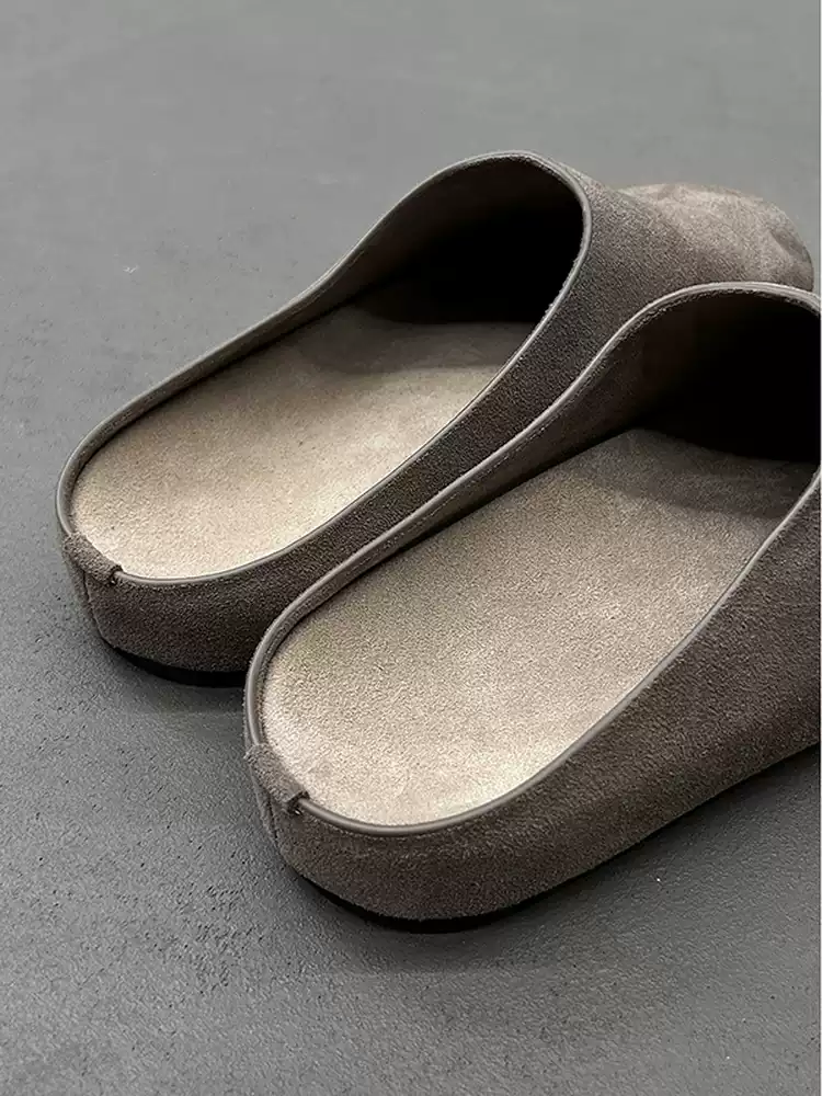 Men's Heritage Buckle Mule Slides