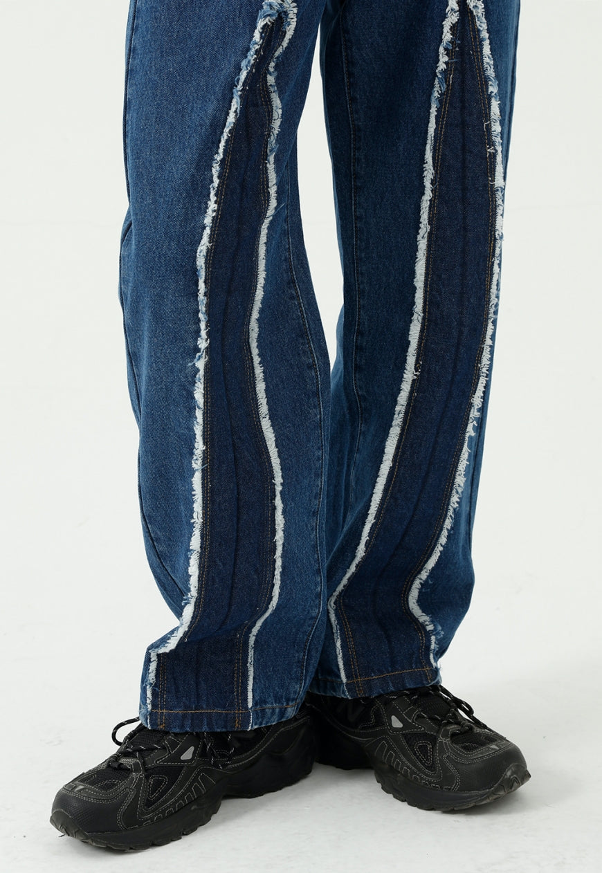 MEN'S Personalized stitching design jeans