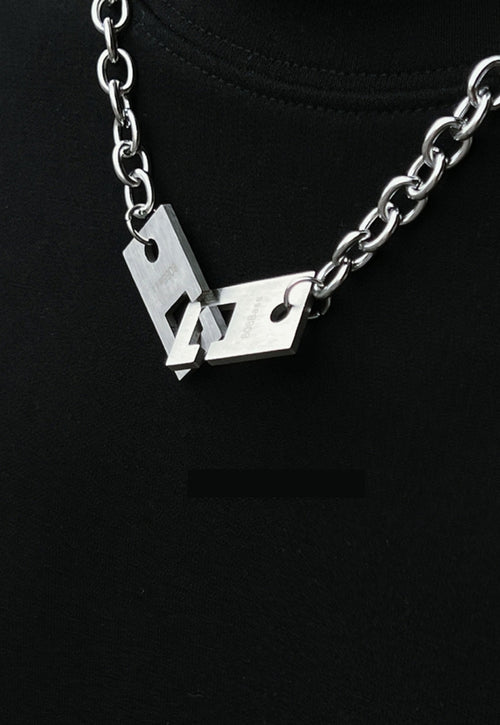 Men's Design Titanium Necklace