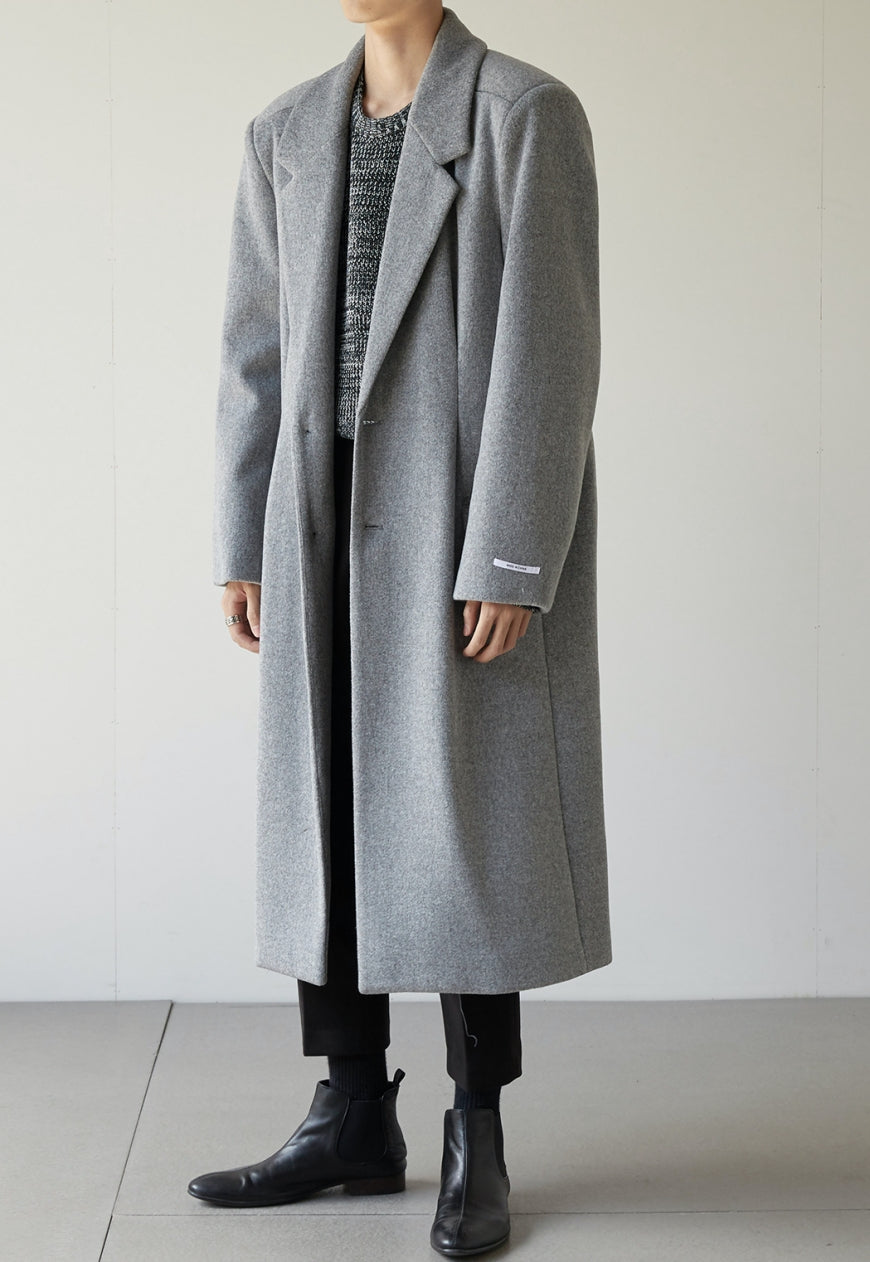Men's Thick woolen high-class coat