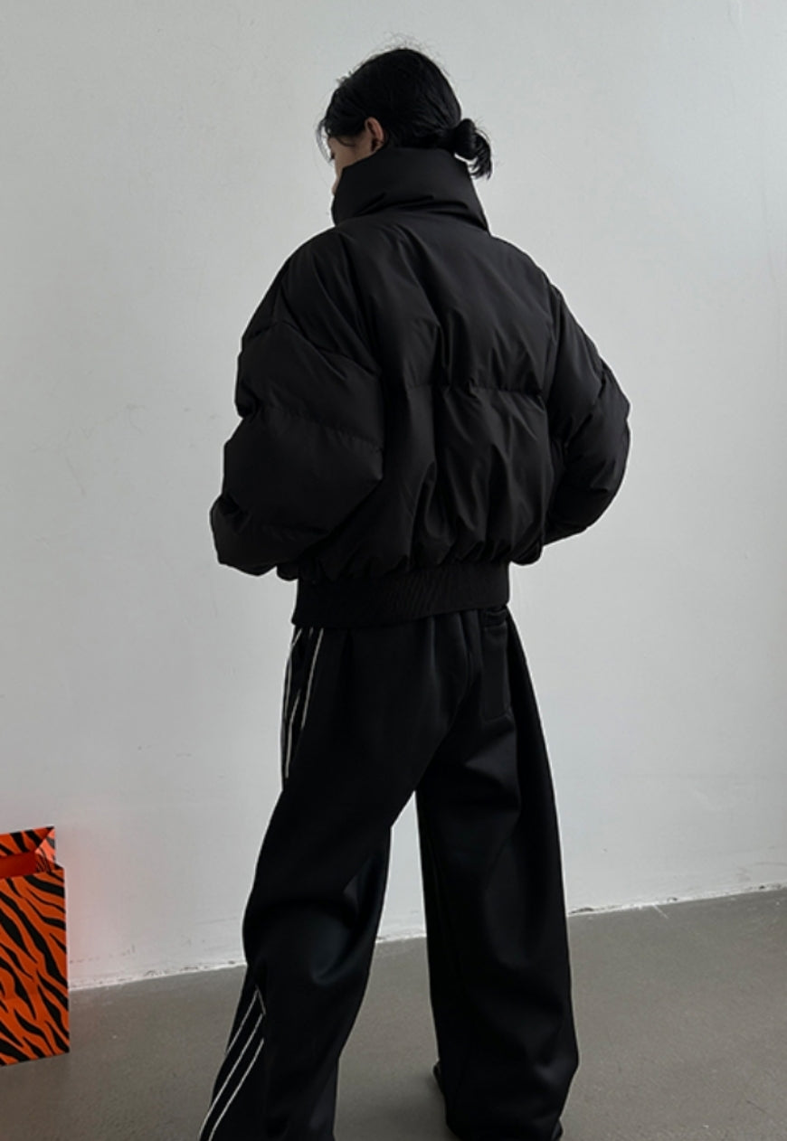 Men's silhouette padded coat