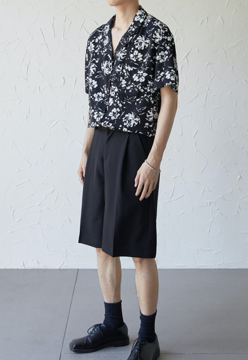 UZIP DESIGN Men's high-end suit shorts