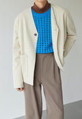UZIP DESIGE Men's woolen autumn jacket
