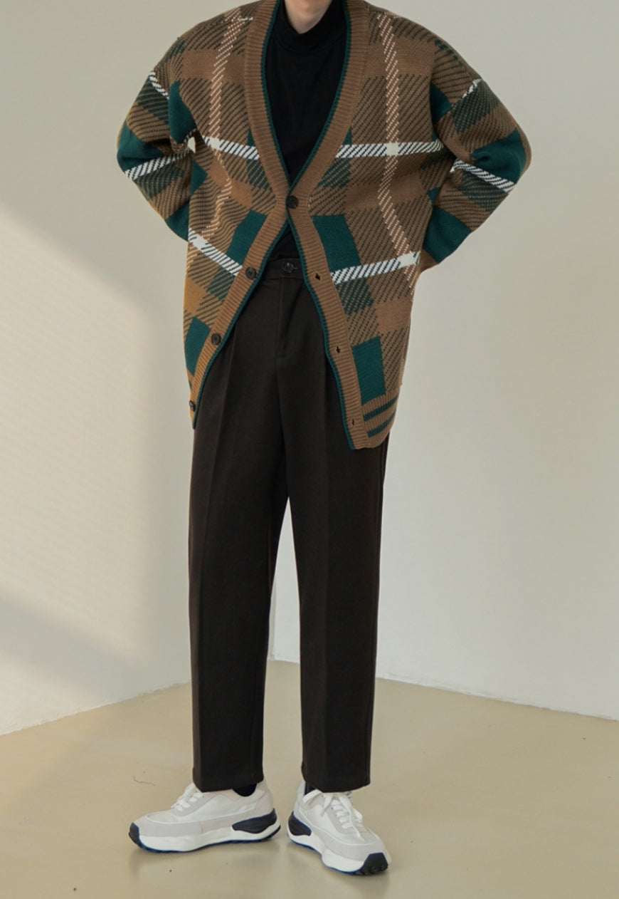 Men's Retro long-sleeved sweater