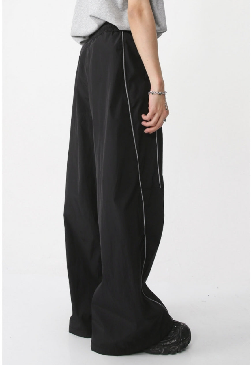 Men's draped track pants