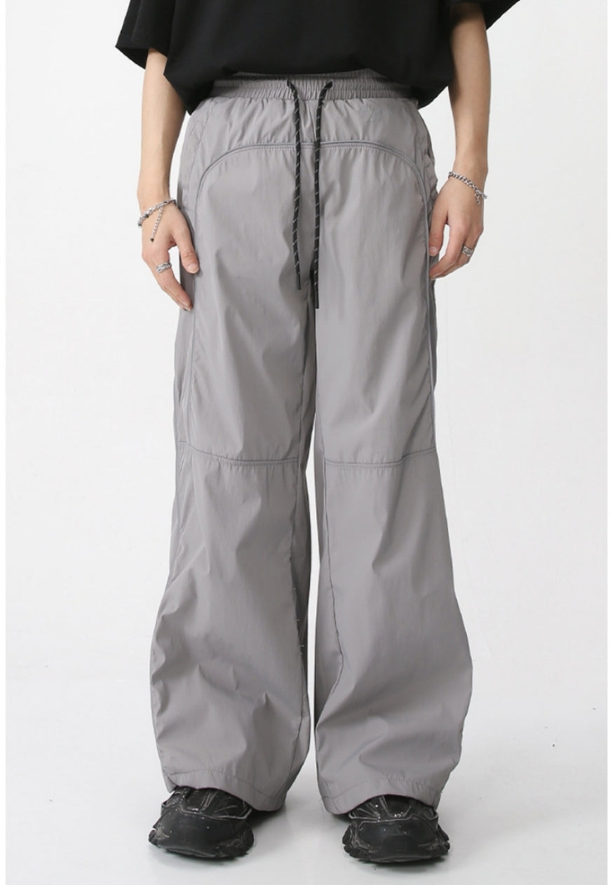 Men's draped track pants
