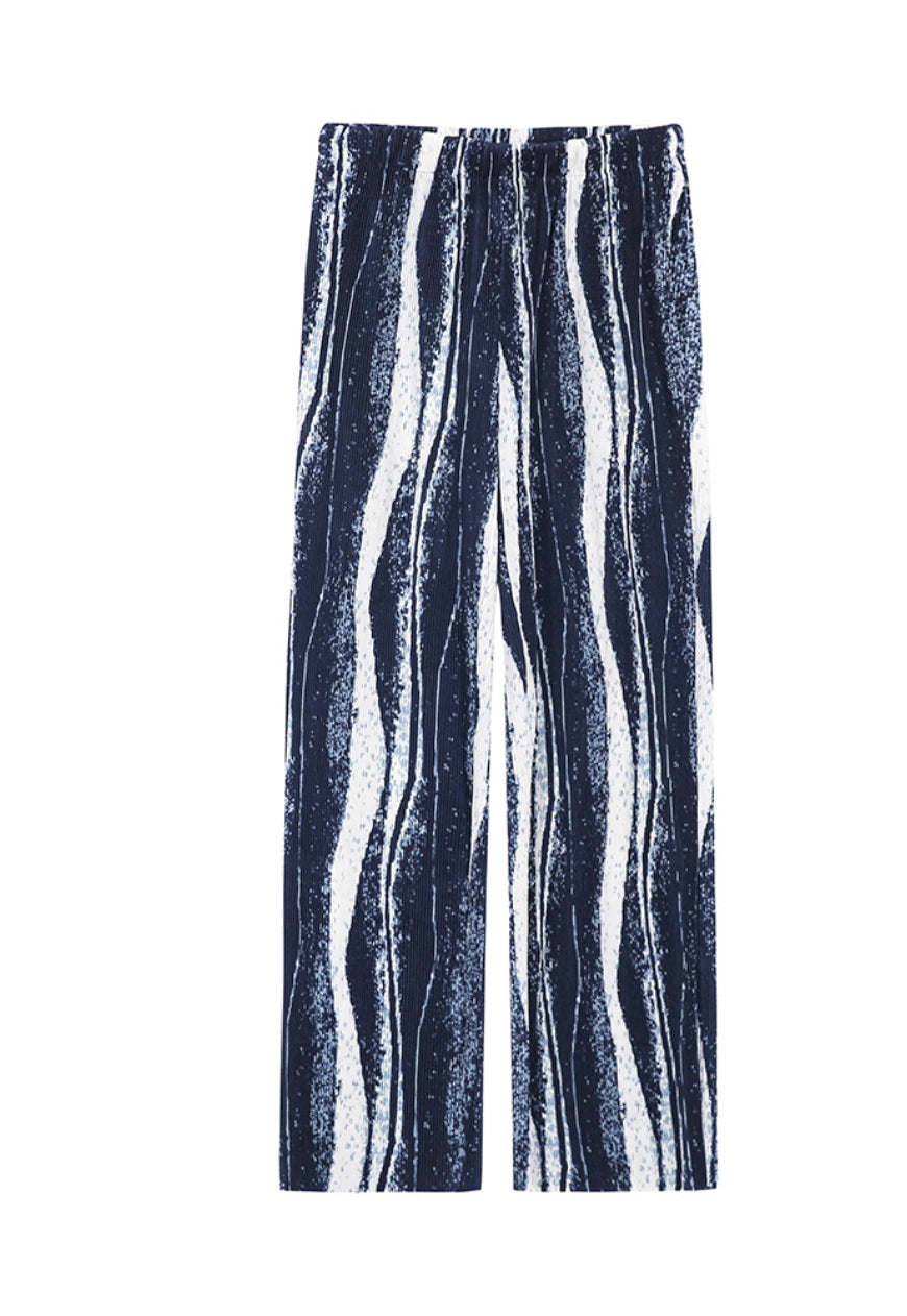 Men's Pleated loose casual trousers