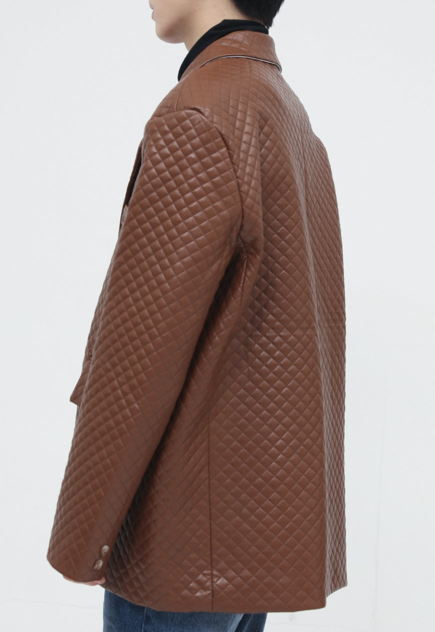 Men's Rhombus design suit