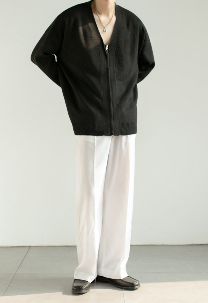 Men's Collar knitted cardigan jacket