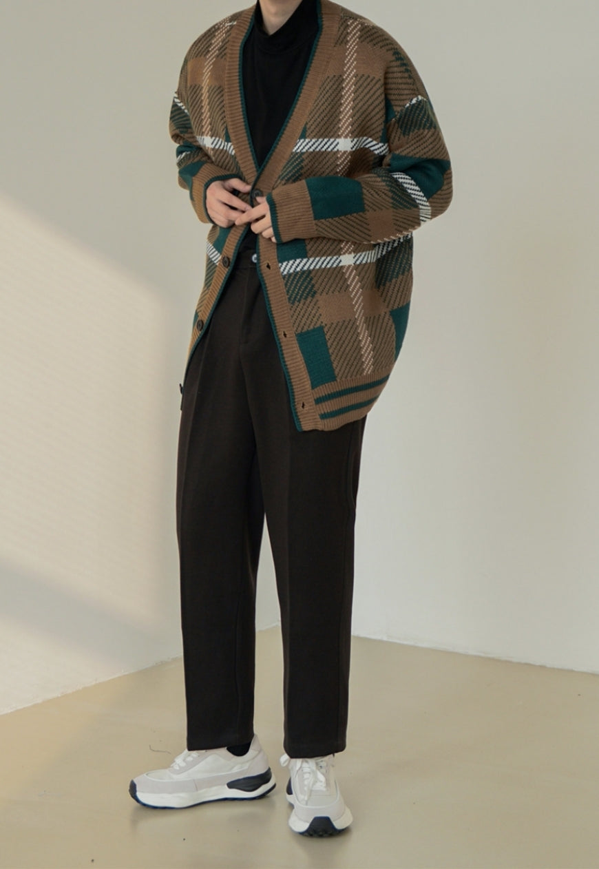 Men's Retro long-sleeved sweater