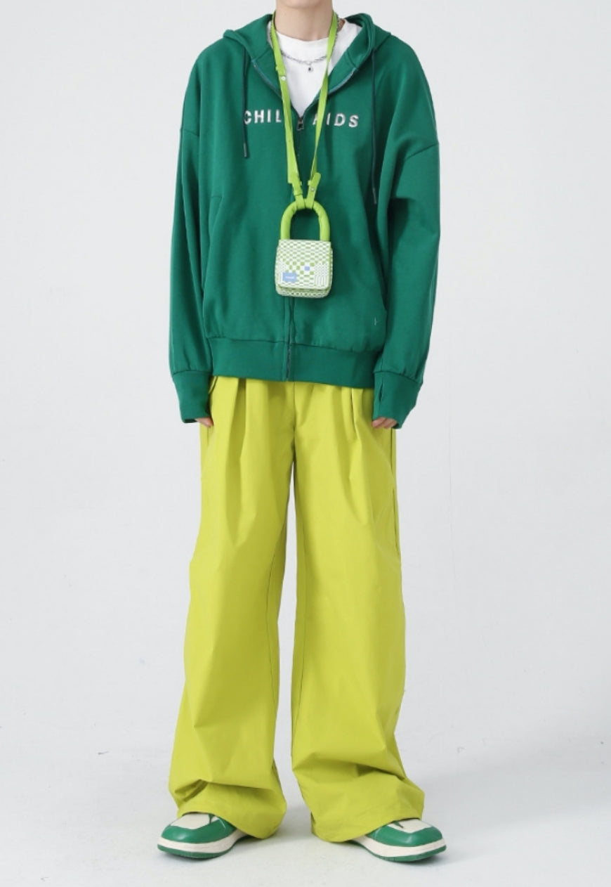 Men's Fashion Green Trousers