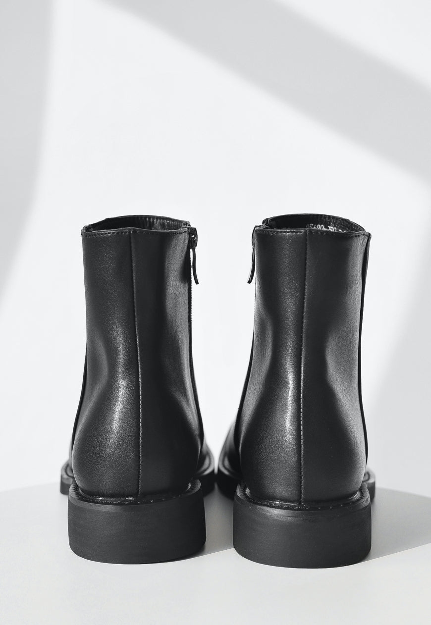 Men's square toe boots