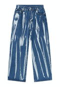 UZIP DESIGN Men's Tie-Dye Jeans