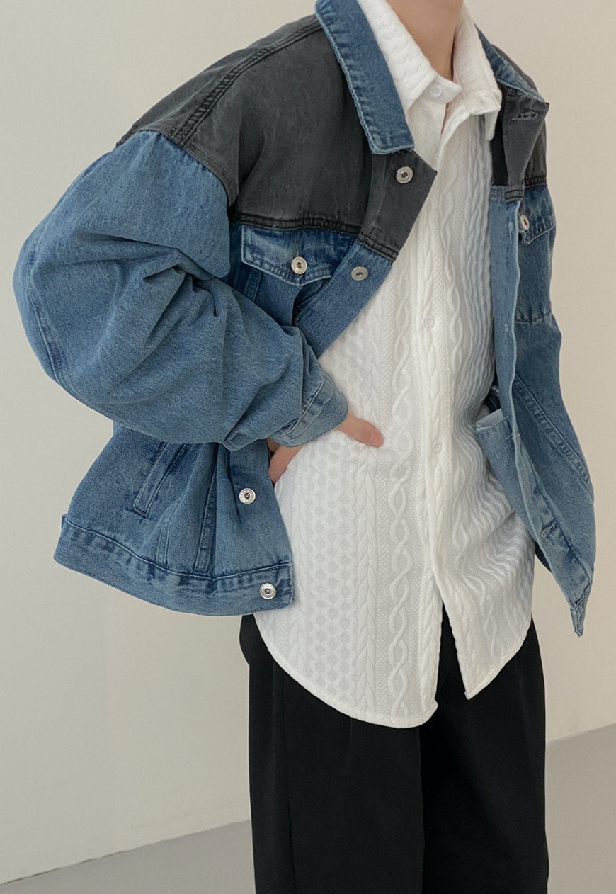 Men's vintage denim jacket
