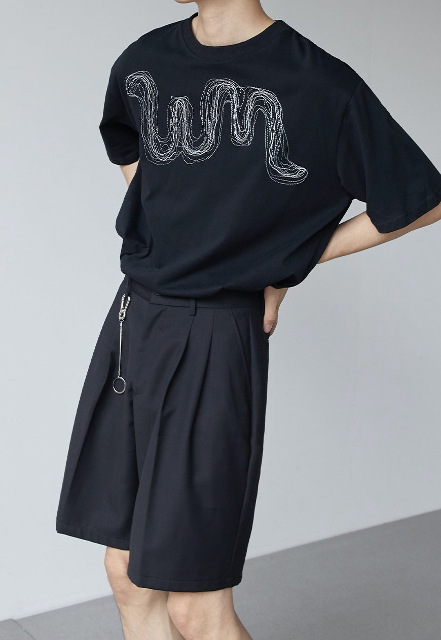 Men's Design printed cotton t-shirt