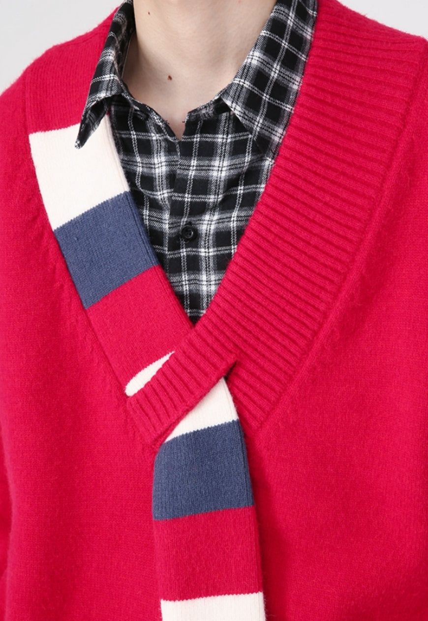 Men's Design loose knitted sweater