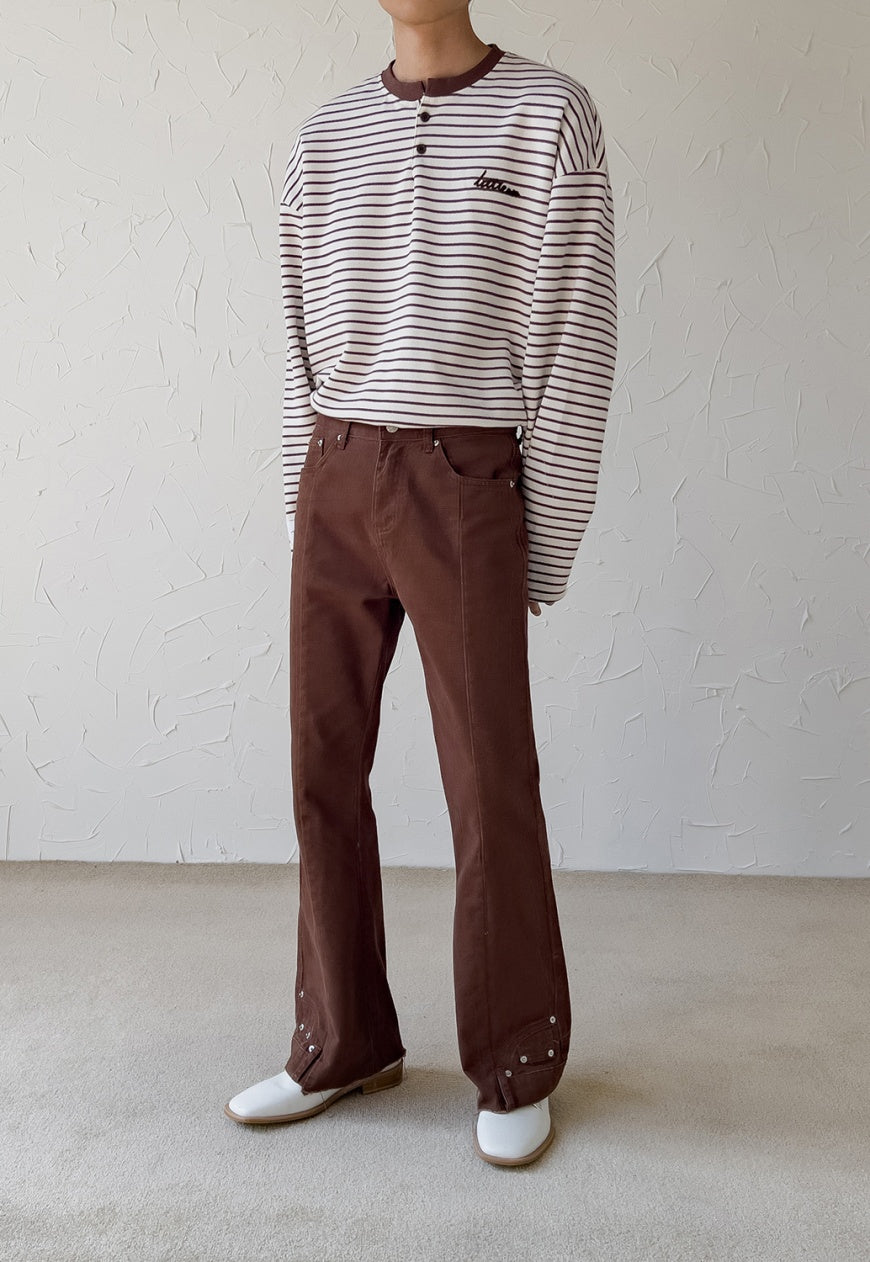 Men's Design 3D Line Jeans