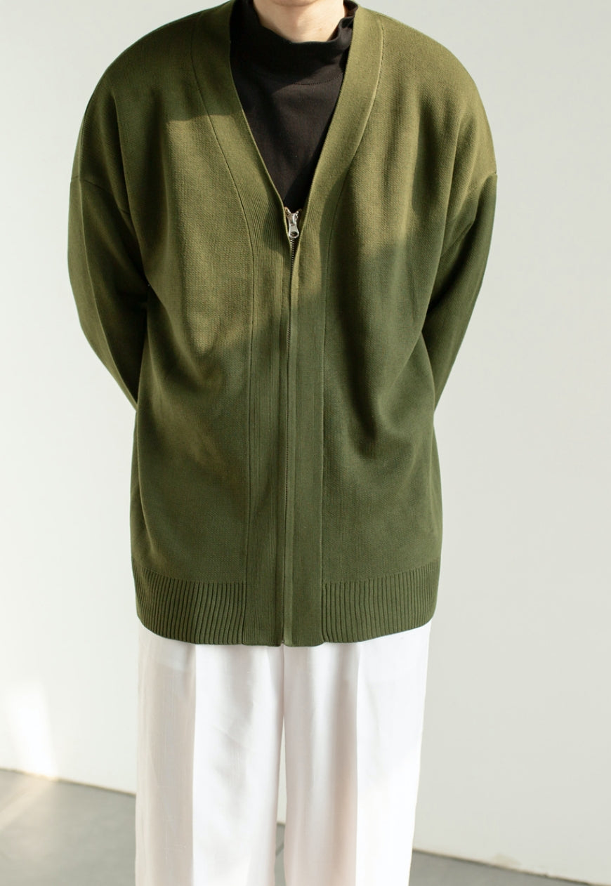 Men's Collar knitted cardigan jacket