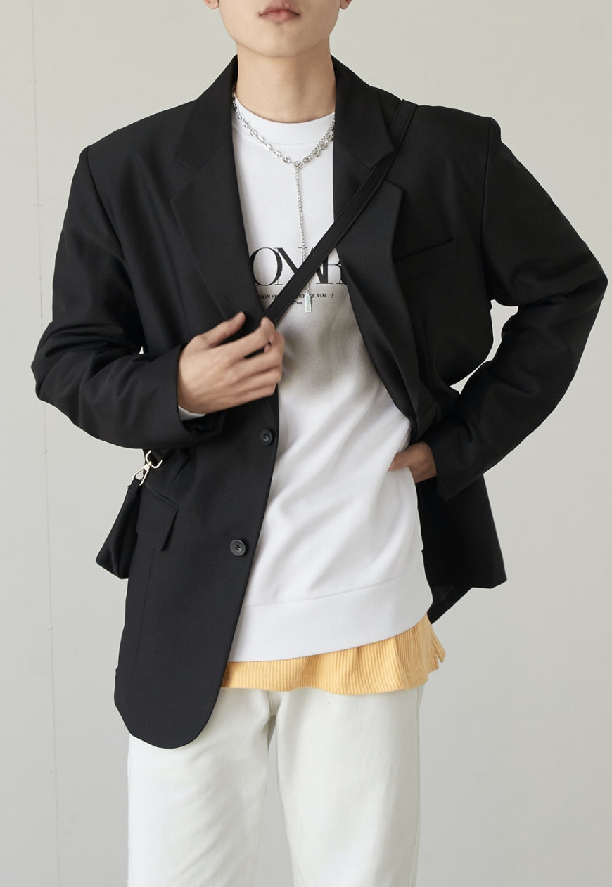 Men's bag suit jacket