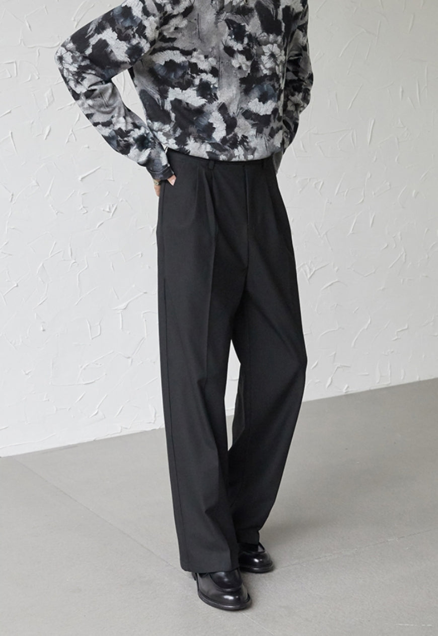 UZIP DESIGN Men's side zip trousers