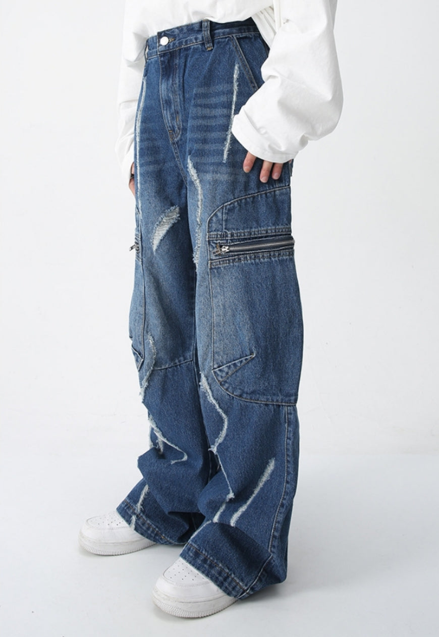 Men's Zipper utility pocket
