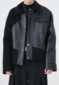 Men's zip padded jacket