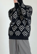 MEN'S texture fashion sweater