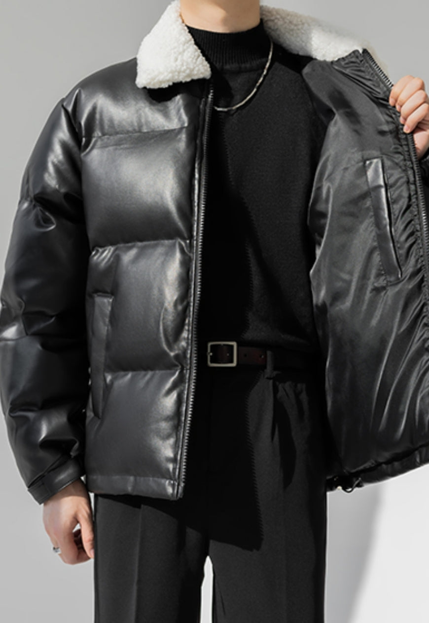 Men's Premium sense PU coat