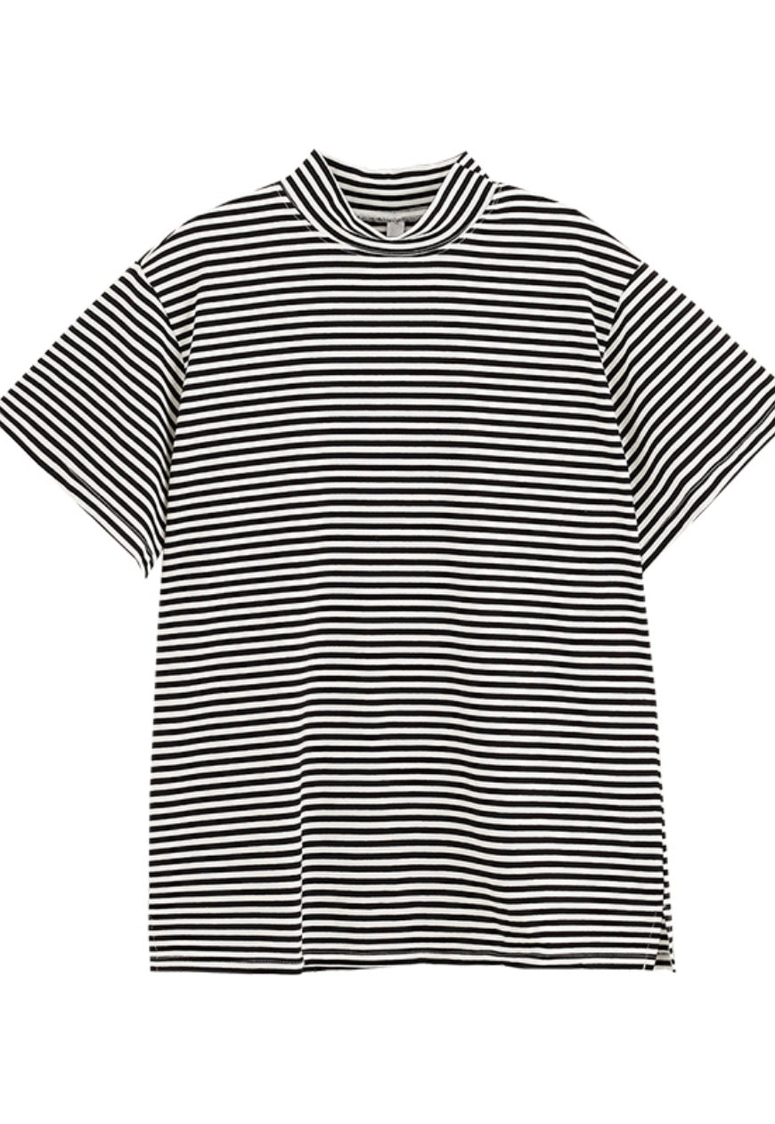 MEN'S Summer striped bottoming shirt