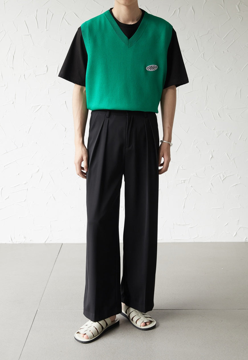 UZIP DESIGE Menâ€™s retro loose trousers
