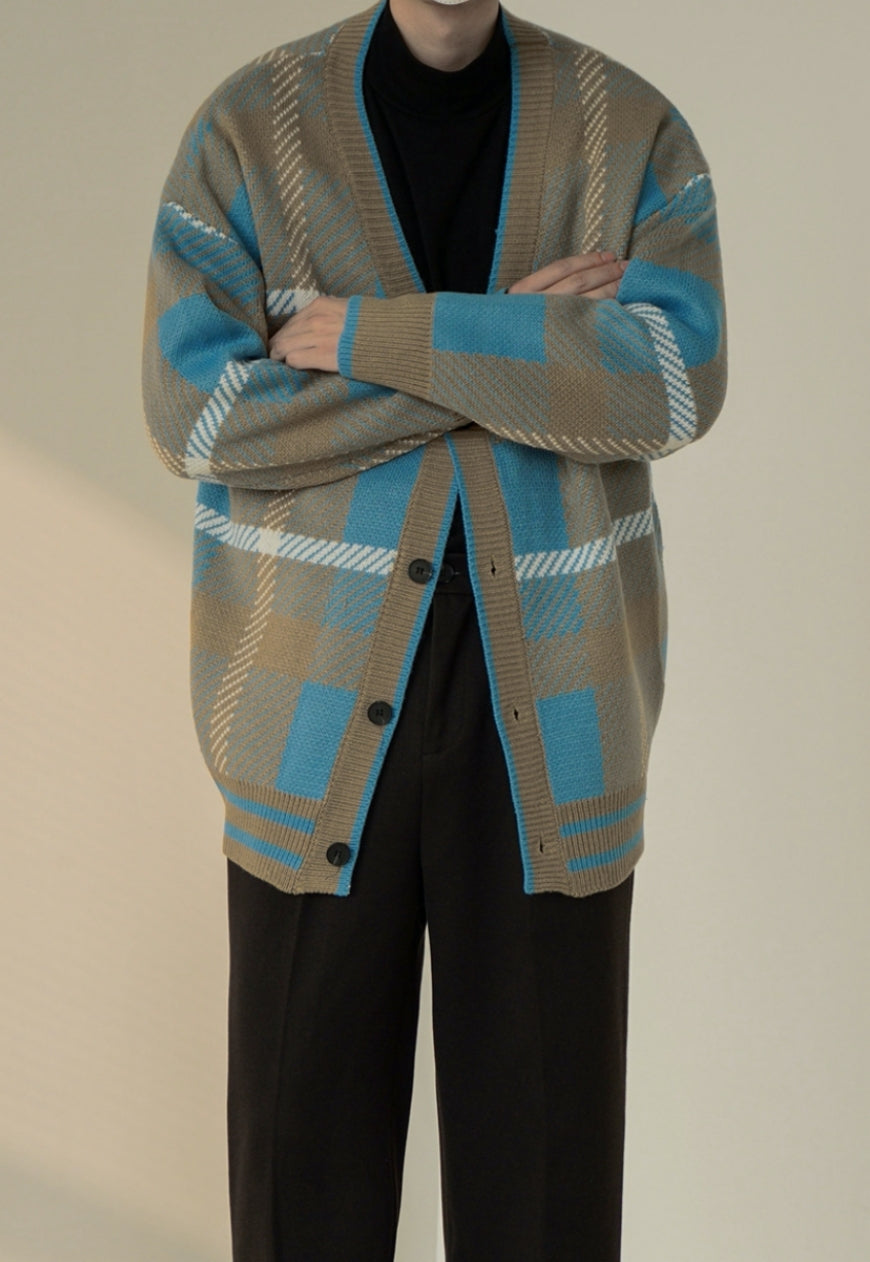 Men's Retro long-sleeved sweater