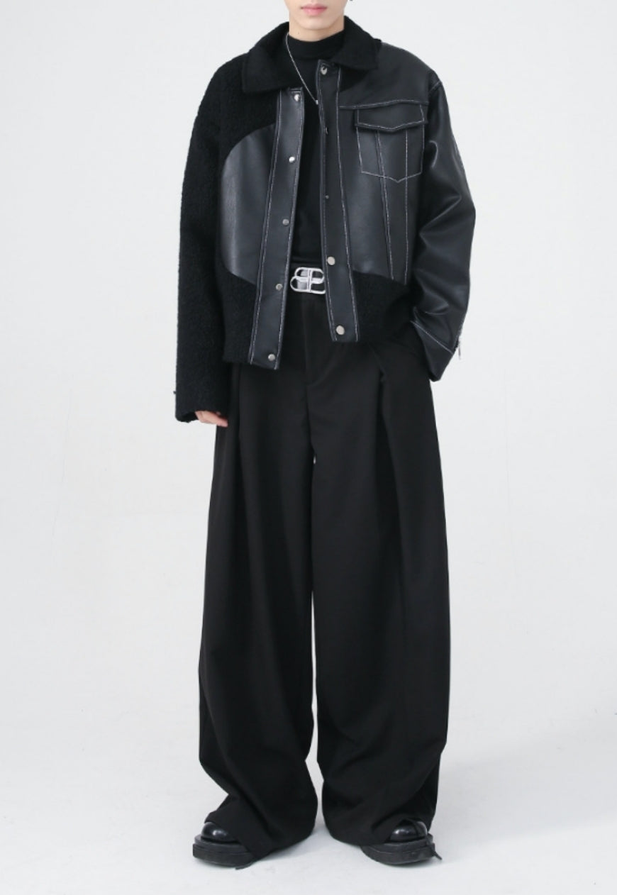 Men's zip padded jacket
