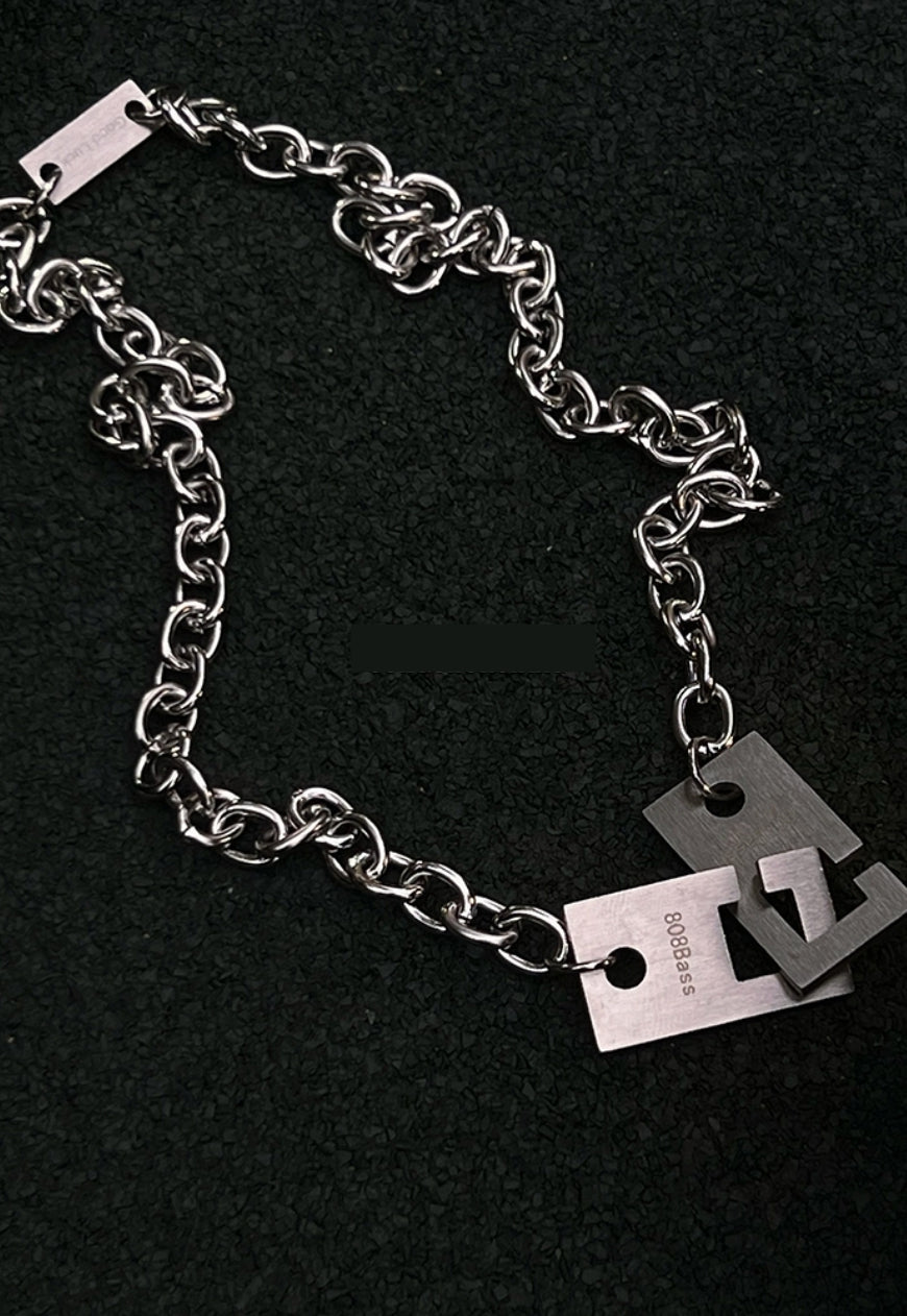 Men's Design Titanium Necklace